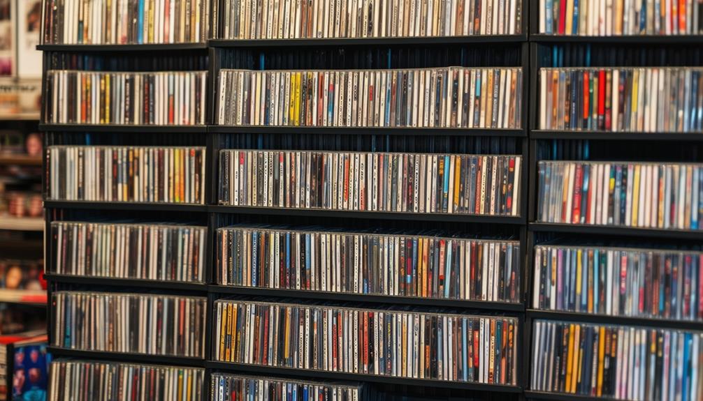 diverse cd collection available