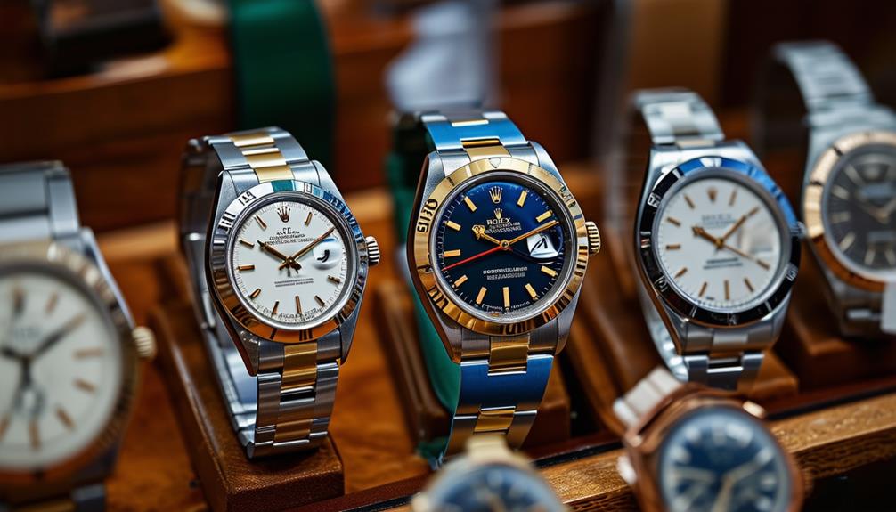 luxury vintage watch collection