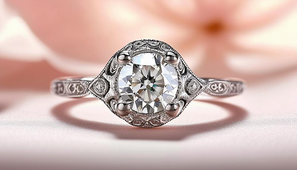 vintage diamond rings appeal